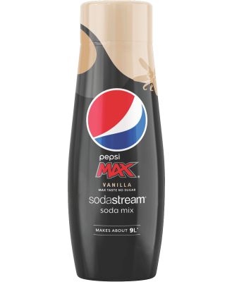 Sodastream 1924228610 Sodastream Pepsi Max Vanilla Flavour Mix 440ml