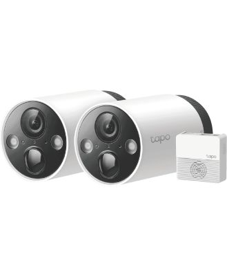 TP-LINK Tapo C420S2 TP-LINK 2K Wire-Free Security Camera System w/Hub (2-pack)