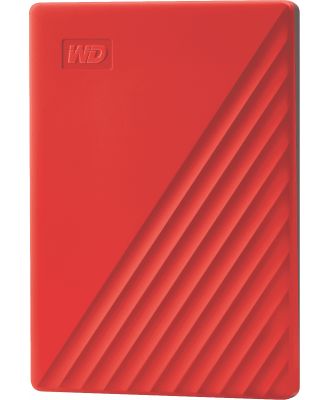 Western Digital WDBYVG0020BRD-WESN Western Digital 2TB My Passport Portable HDD (Red)