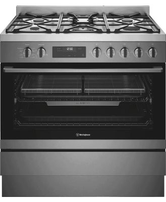 Westinghouse WFE9516DD Westinghouse 90cm Dual Fuel Freestanding Cooker