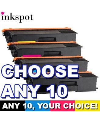Brother Compatible TN346 Toner 10 Pack