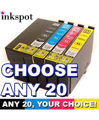 Epson Compatible 252 XL 20 Pack