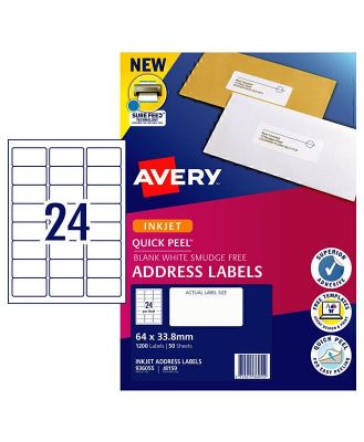 Avery IP Label J8159 24Up Pk50