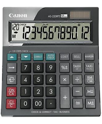 Canon AS220RTS Calculator