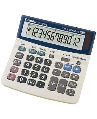 Canon TX220TS Calculator