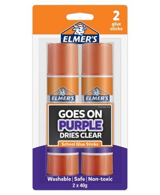 ELM Glue Stick 40G Ppl Pk2 Bx6