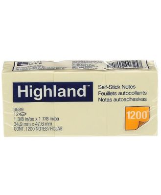 Highland Notes 6539 Pk12 Bx36