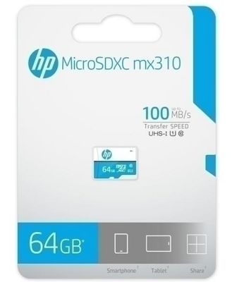 HP MicroSD U1 64GB (No Adapter)