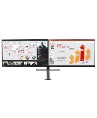 LG 27'' 27QP88DBS QHD IPS Ergo Dual Monitor - 2560x1440 (16:9) / 5ms / 75Hz / VESA