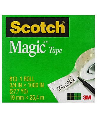 Scotch Mag Tape 810-4 19mm Pk4