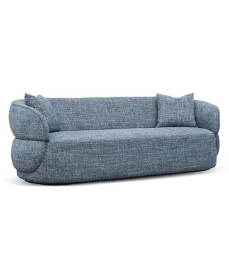 Arima 3 Seater Sofa - Moss Blue by Interior Secrets - AfterPay Available