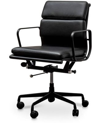 Ashton Low Back Office Chair - Full Black by Interior Secrets - AfterPay Available