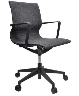 Buro Diablo Office Chair - Grey by Interior Secrets - AfterPay Available
