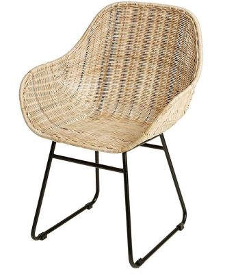 Cove Outdoor Dining Chair - Natural by Interior Secrets - AfterPay Available