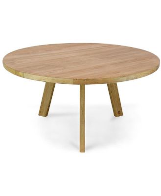 Ethan Reclaimed Elm Wood 1.5m Round Dining Table by Interior Secrets - AfterPay Available