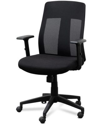 Ex Display - Benson Mesh Office Chair - Black by Interior Secrets - AfterPay Available