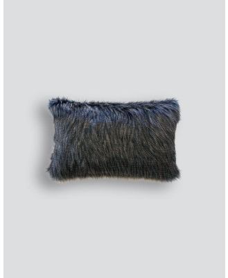 Ex Display - Heirloom Oblong Lumbar Cushion with Feather Inserts - Dark Pheasant by Interior Secrets - AfterPay Available