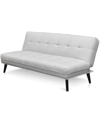 Ex Display - Tricia Fabric Sofa Bed - Harbour Grey by Interior Secrets - AfterPay Available