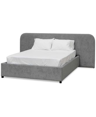 Greta King Bed Frame - Flint Grey by Interior Secrets - AfterPay Available