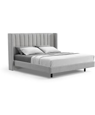 Hillsdale King Bed Frame - Spec Grey by Interior Secrets - AfterPay Available