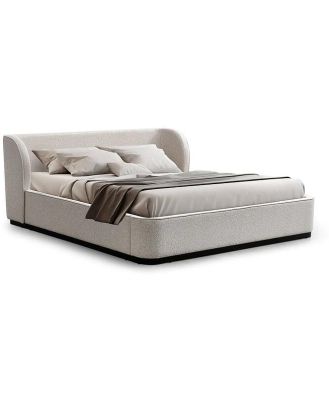 Jamar King Bed Frame - Clay Grey by Interior Secrets - AfterPay Available