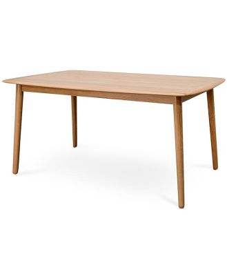 Kenston 1.6m Oak Fix Dining Table by Interior Secrets - AfterPay Available