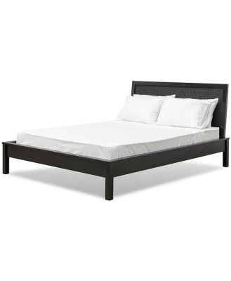 Molina Wooden Queen Bed Frame - Black by Interior Secrets - AfterPay Available