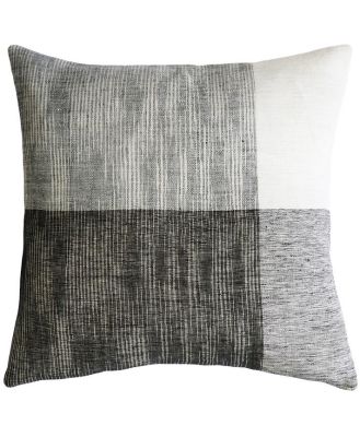 Mulberi Modern Wilson Double-Sided Cushion - Black by Interior Secrets - AfterPay Available