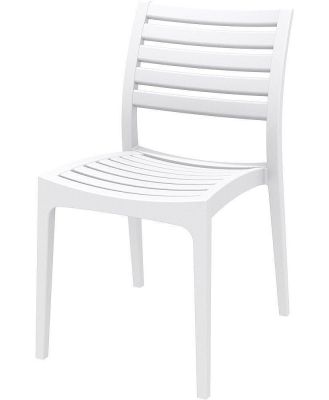 Remo Indoor / Outdoor Dining Chair - White by Interior Secrets - AfterPay Available