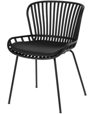 Senona Outdoor Dining Chair - Black by Interior Secrets - AfterPay Available