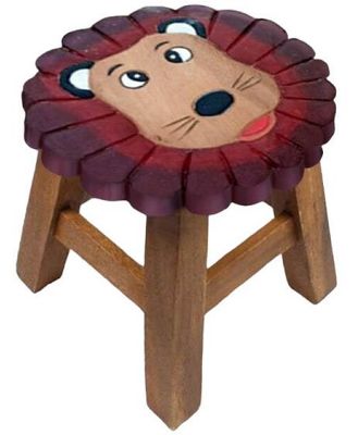 Simba Kids Stool - Lion Theme by Interior Secrets - AfterPay Available