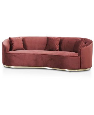 Sosa 3 Seater Sofa - Elegant Plum by Interior Secrets - AfterPay Available