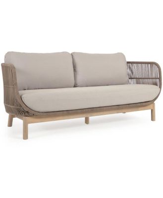Talina 3 Seater Outdoor Sofa - Beige by Interior Secrets - AfterPay Available