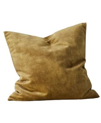 Weave Ava 50cm Velvet Cushion - Chartreuse by Interior Secrets - AfterPay Available