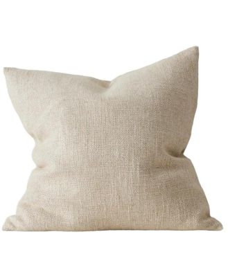 Weave Domenica 50cm Linen Cushion - Natural by Interior Secrets - AfterPay Available