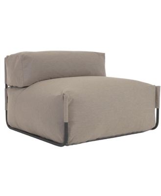Zoya Fabric Modular Lounge Chair - Beige by Interior Secrets - AfterPay Available