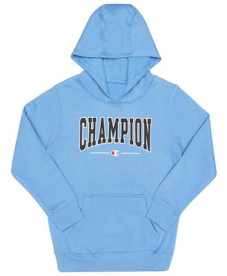 Kid's Sporty Graphic Hoodie, Blue /