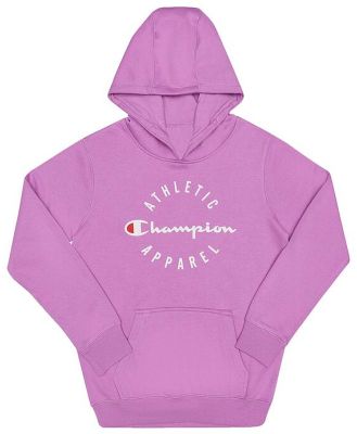 Kid's Sporty Graphic Hoodie, Pink /