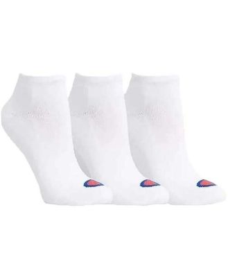 Sport Style Low Cut Socks (3 Pack), White / L