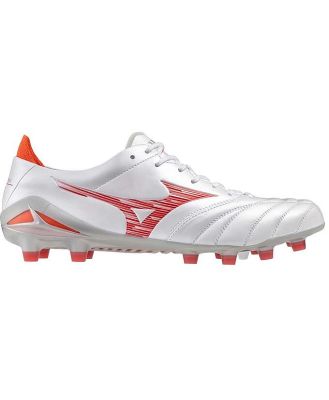 Morelia Neo IV Elite Firm Ground Football Boots, White /