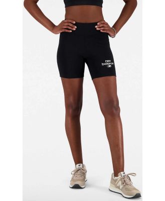 Women's Essentials Bike Shorts, Black / L
