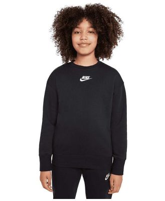 Nike Girl's Sportswear Club Fleece Crew Sweatshirt