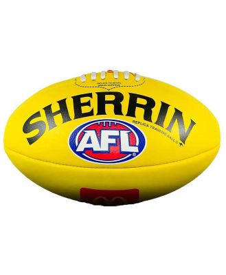 AFL Replica Training Ball, Yellow /