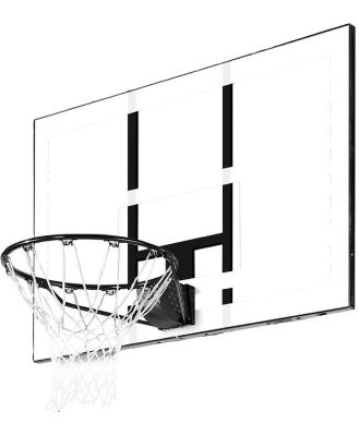 Acrylic 48 Inch Board/Mounting Bracket/Rim Basketball Combo