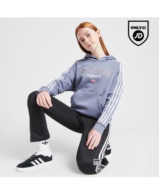 adidas Originals Girls' Varsity All Over Print Fill Hoodie Junior