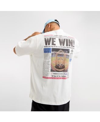 Majestic NY Yankees 'We Win' Vintage T