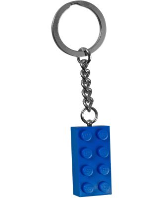LEGO® Blue 2x4 Stud Keyring