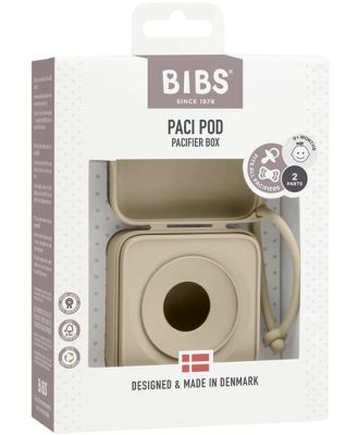 BIBS Pacifier Box Vanilla