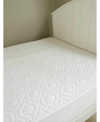 Brolly Sheets Fitted Quilted Single Mattress Protector