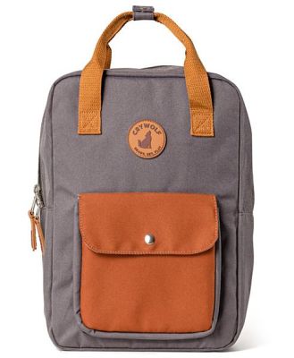 Mini Backpack Charcoal/Rust